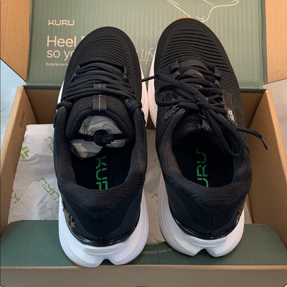 NEW KURU Atom 2 Black Sneakers Size 9.5 - Picture 5 of 9